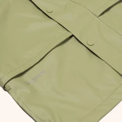 aarhus regenjacke wolle palmengrün
