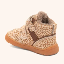 barefoot becky tex brown dots