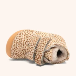 barefoot carter lamb dots fur