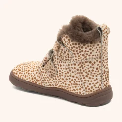 barefoot emil lamb brown dots