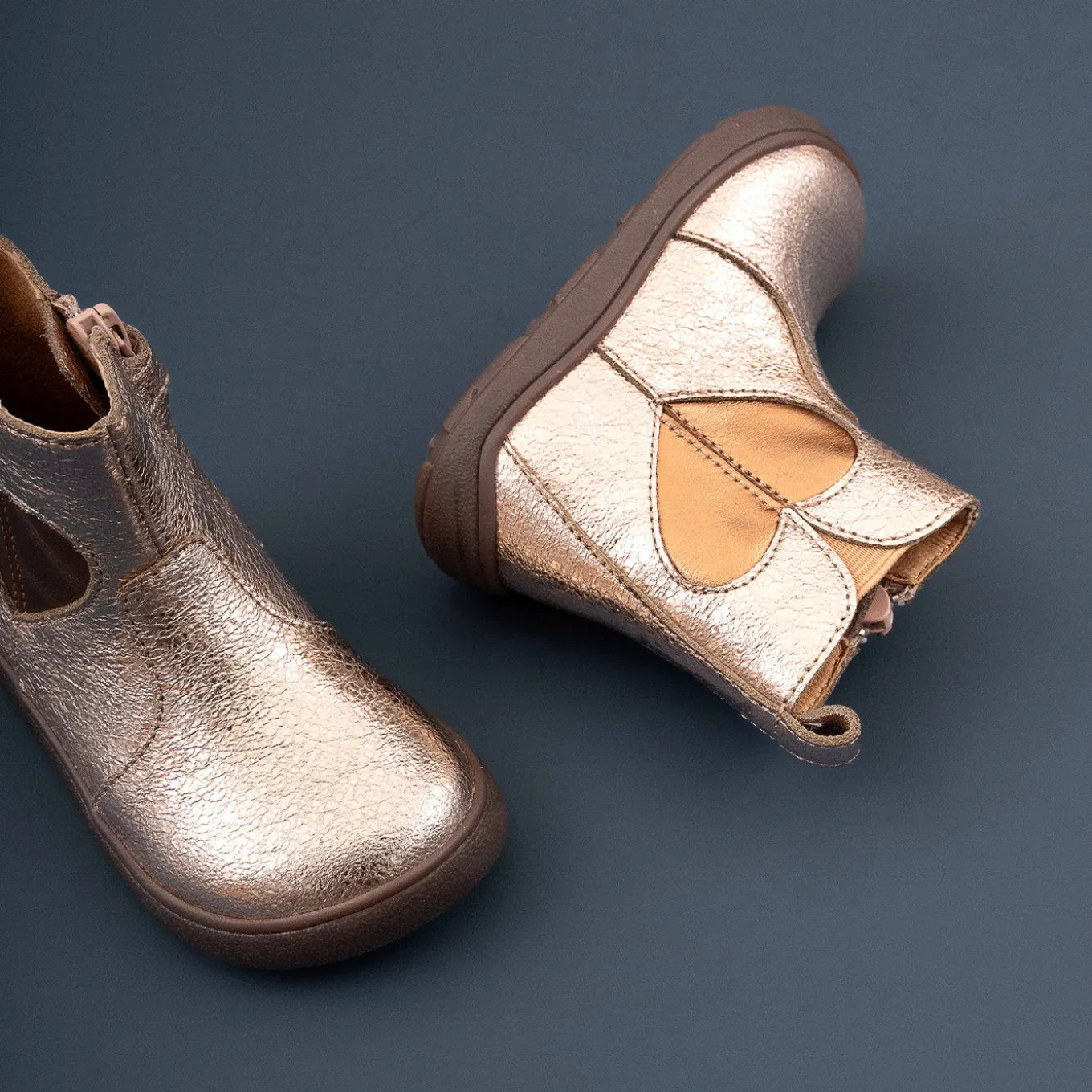 barefoot runa rose gold