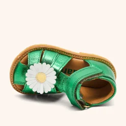 kaia green metallic