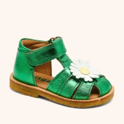 kaia green metallic