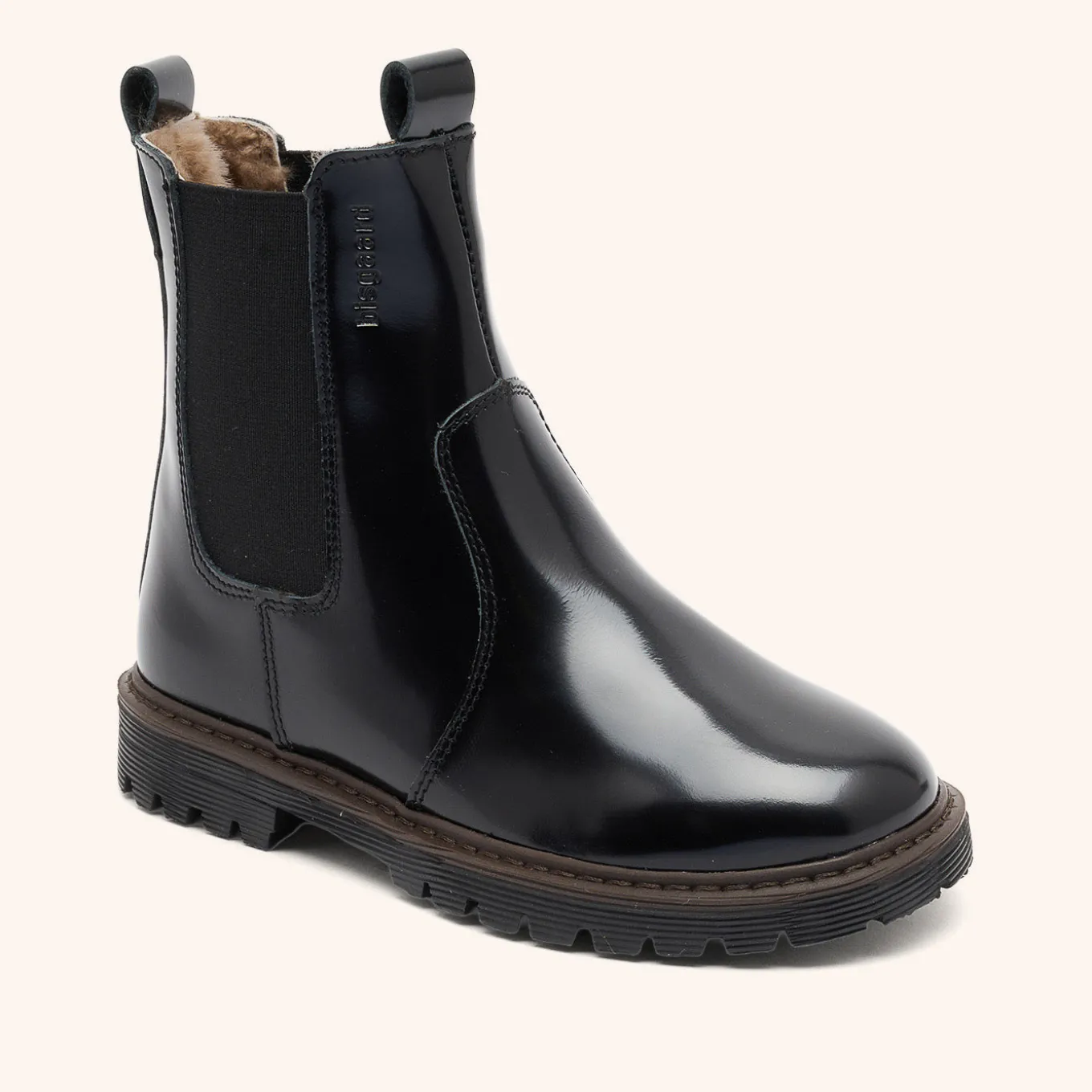 neel lamb black polido