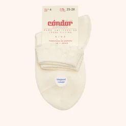 x Cóndor cotton ankle sock with openwork cava