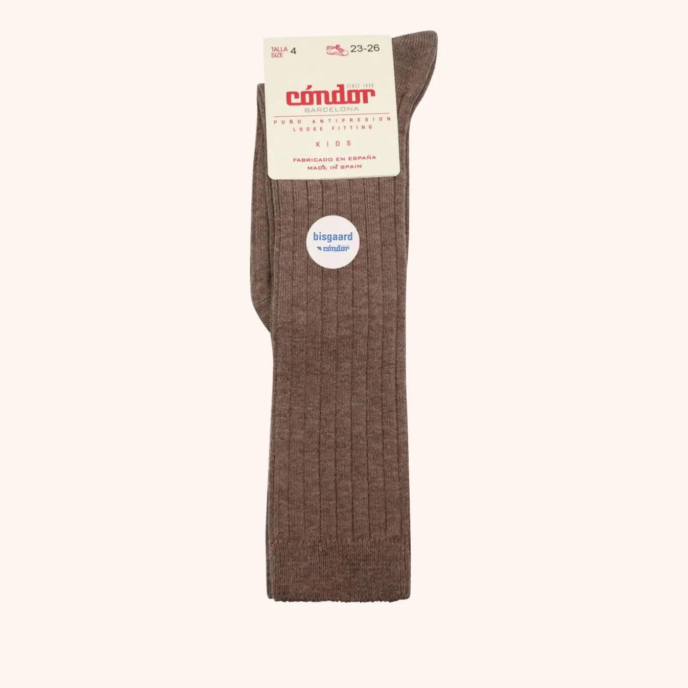 x Cóndor cotton rib knee high socks tronco