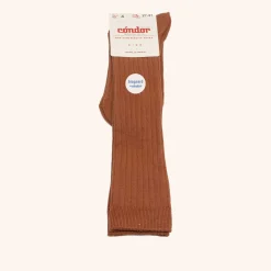 x Cóndor cotton rib knee high socks oxido