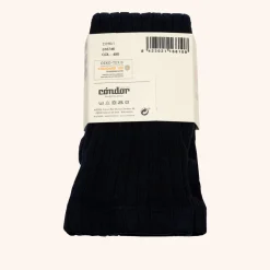 x Cóndor cotton rib tights navy