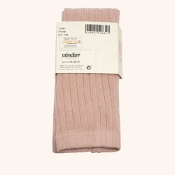 x Cóndor cotton rib tights rosa