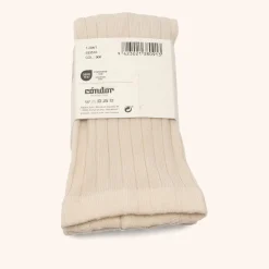 x Cóndor merino wool rib tights hueso
